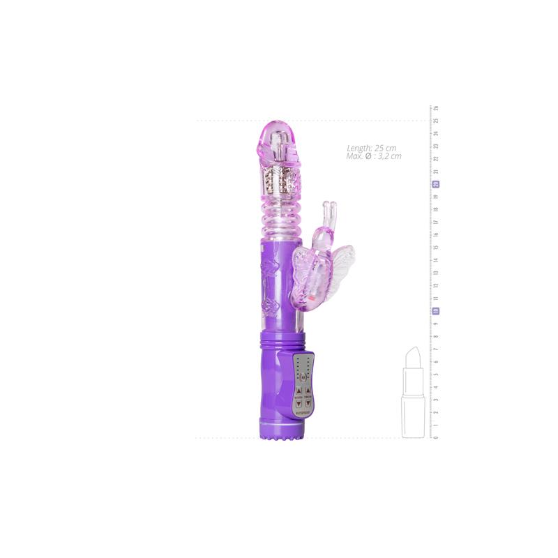 EASYTOYs Bunny Vibrator - Purple Butterfly