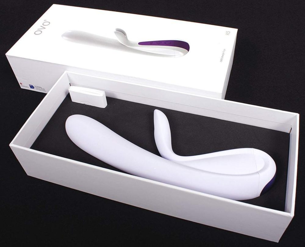 1444 OVO K5 Vibrador Rabbit Violet 3 1444 OVO K5 Vibrador Rabbit Violet 3
