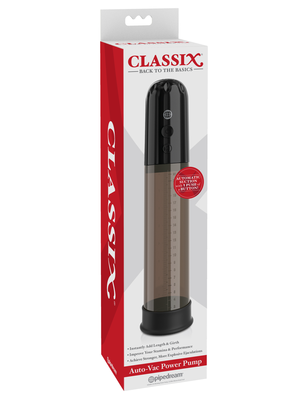 5630 PIPEDREAMs Classix Auto-Vac Power Pump - SmokeBlack 6 5630 PIPEDREAMs Classix Auto-Vac Power Pump - SmokeBlack 6