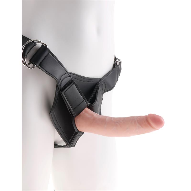 PIPEDREAMs - KING COCK Strap-On with Dildo 6 inch - Tan