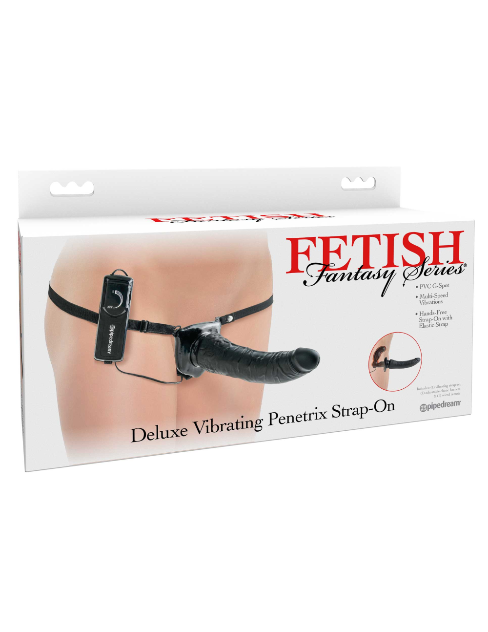 9207B Fetish Fantasy Series Deluxe Vibrating Penetrix Strap-On - Black 5 9207B Fetish Fantasy Series Deluxe Vibrating Penetrix Strap-On - Black 5