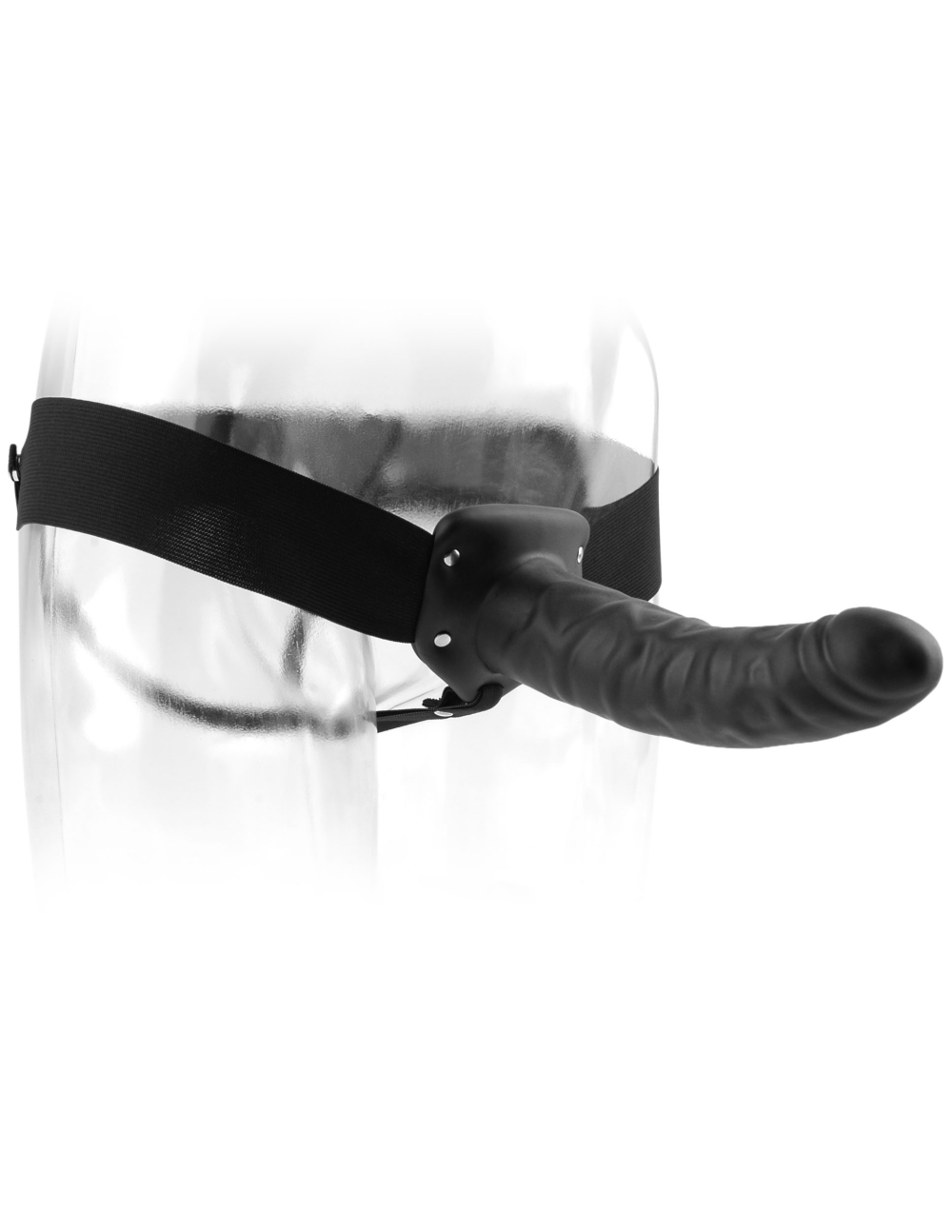 9210C Fetish Fantasy Series 8 Hollow Strap-On - Black 3 9210C Fetish Fantasy Series 8 Hollow Strap-On - Black 3