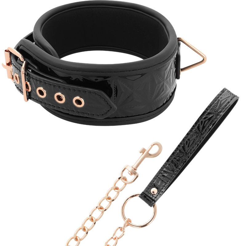 BEGME Black Edition – Premium BDSM-halsband i veganläder