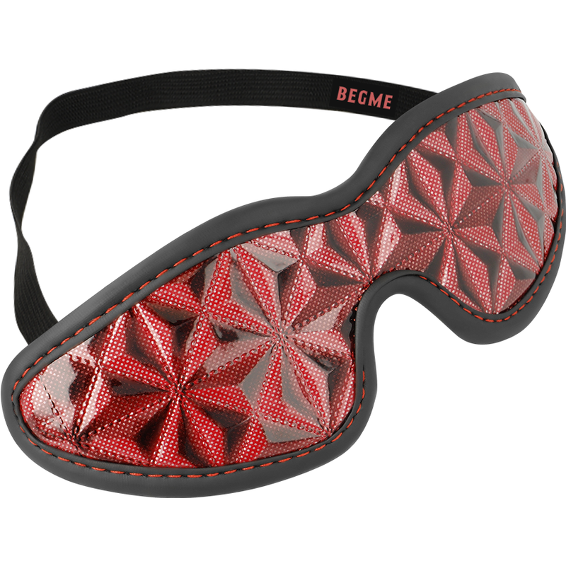 BEGME Red Edition – Premium blindfold med neoprenlining
