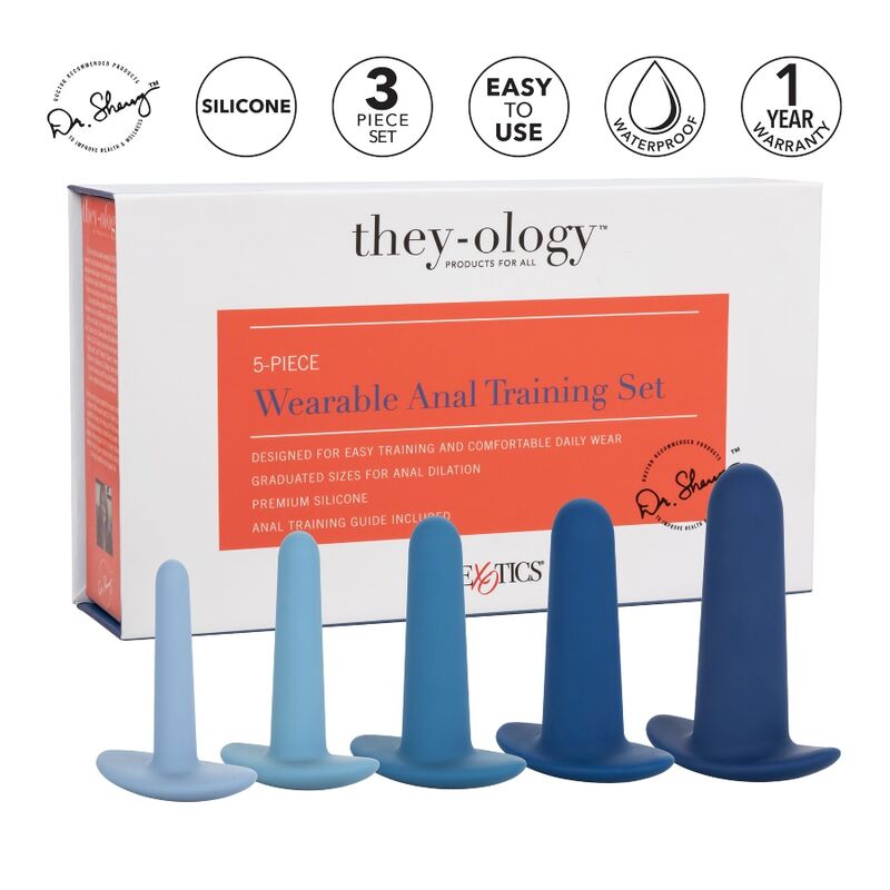 Anal Träningssats 5-delad – Vearable Dilator Set
