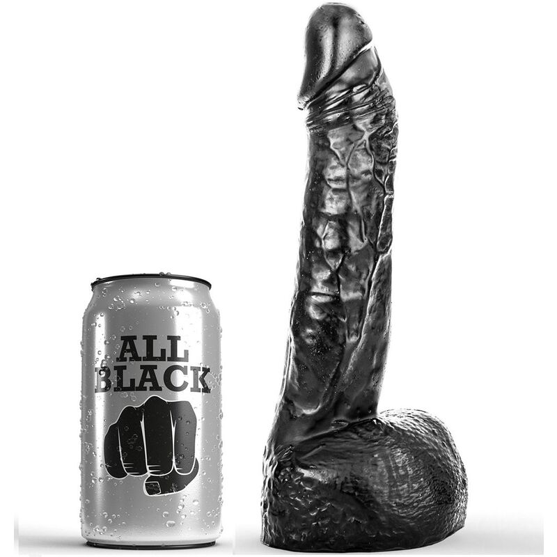 All Black Fisting Dildo 20 cm