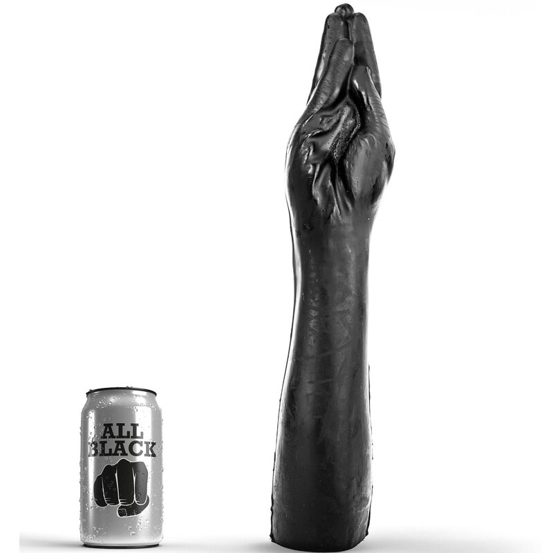 All Black Fistdildo – Realistisk Fist 40 cm