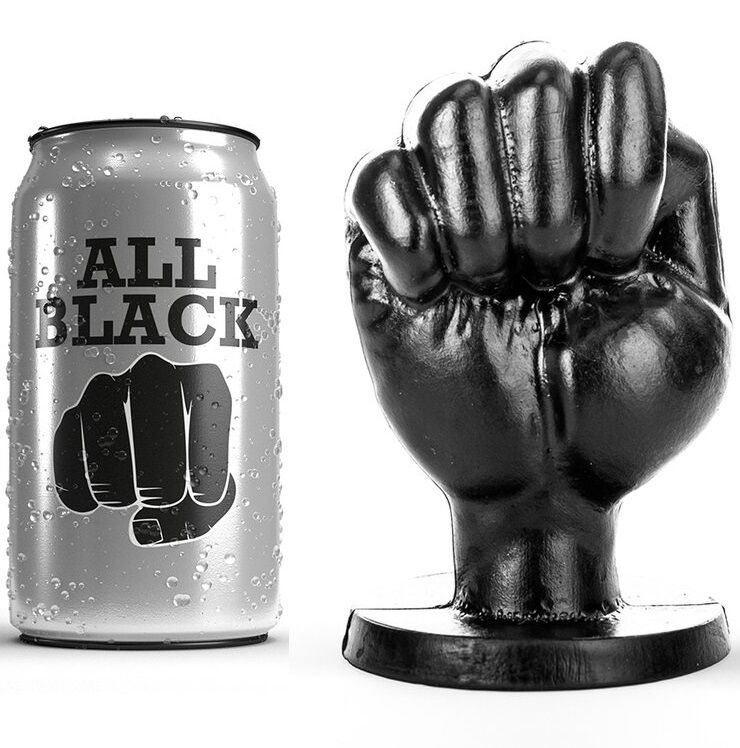 All Black Fistplug 13 cm