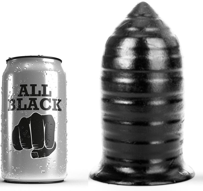 All Black Analplug 16 cm – Ribbad
