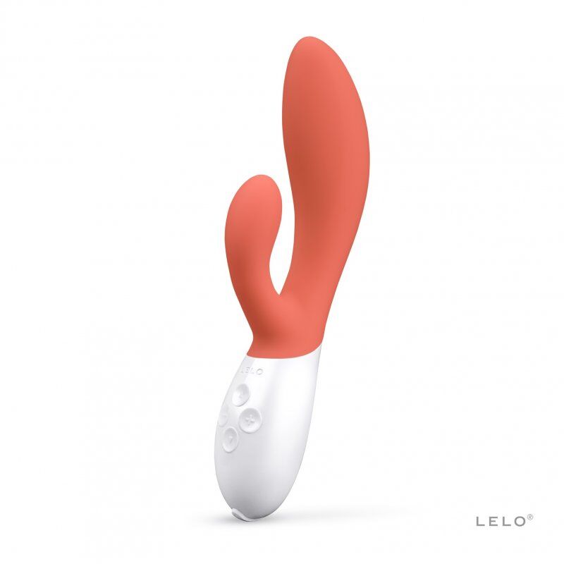 LELO INA 3 Lyxig Rabbit Vibrator i Korall