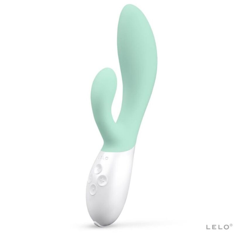 LELO INA 3 grön kaninvibrator – lyxig dual-action massager