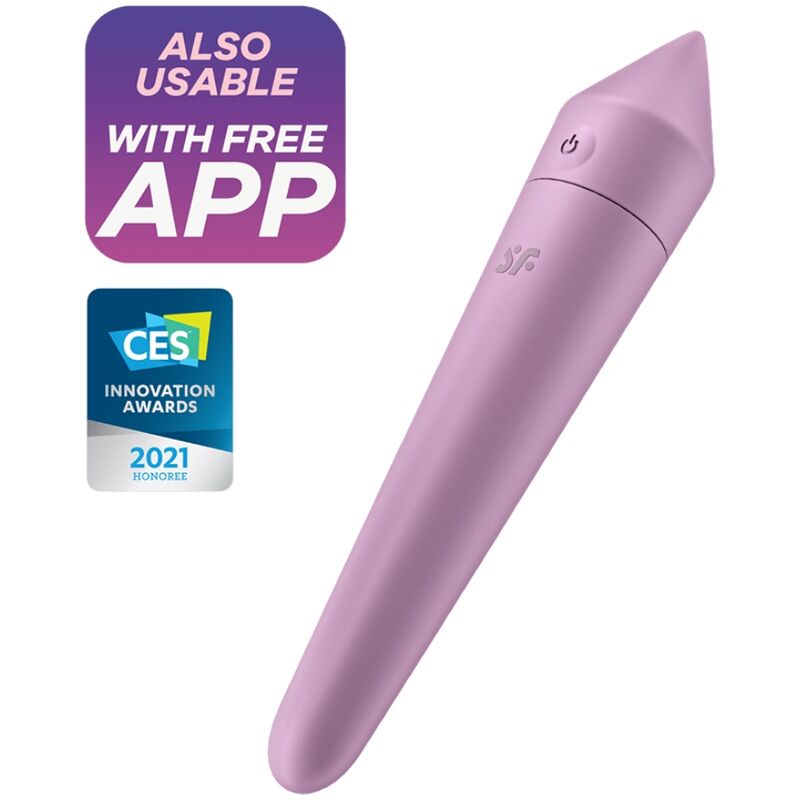 Satisfyer Ultra Power Bullet 8 – Lilac vibrator med app-kontroll