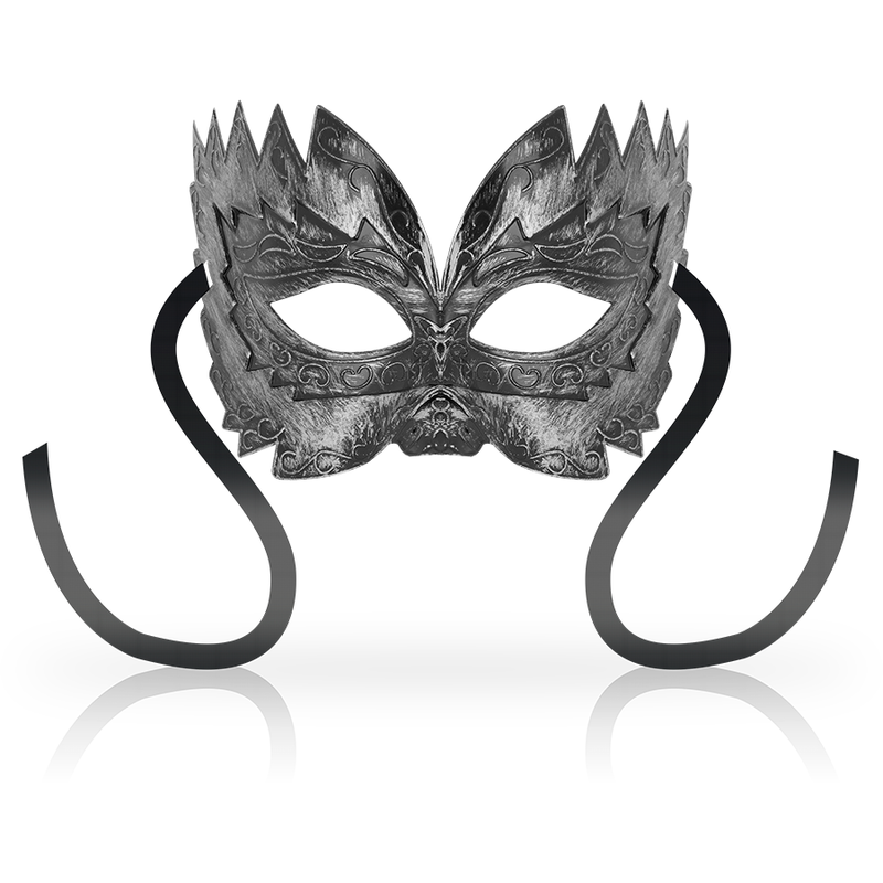 Venetiansk ögonmask i silver – mysterium och elegans