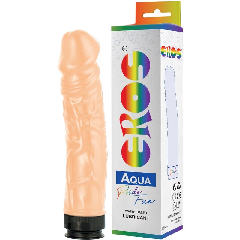 Pride – Realistisk Dildo med Vattenhalt Glidmedel