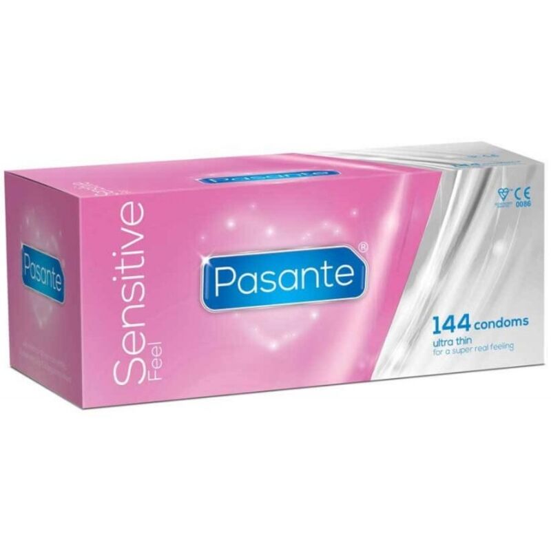 Pasante Sensitive Ultrafina Kondomer 144-pack