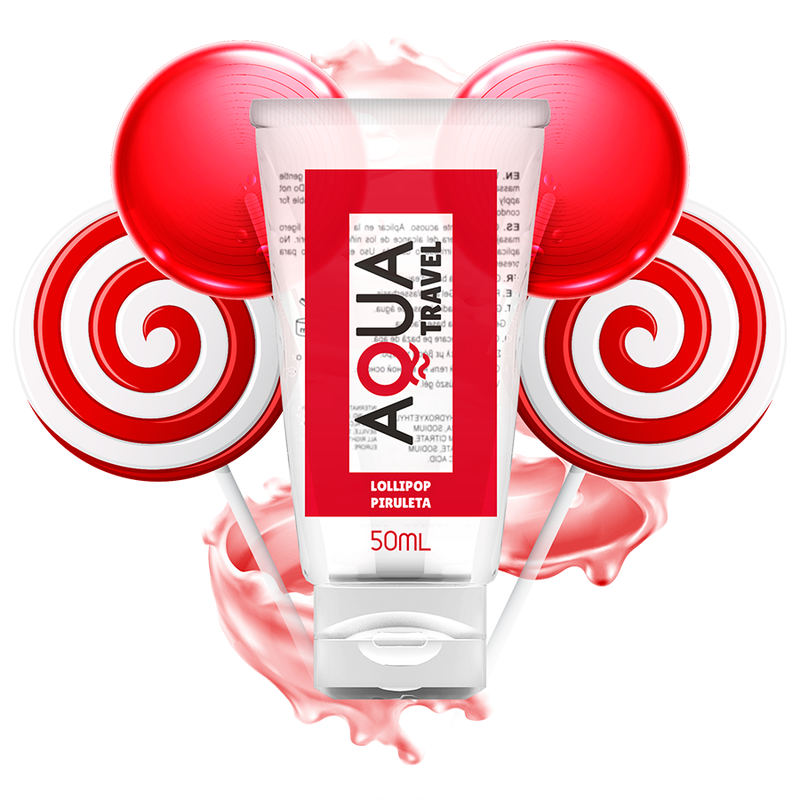 Aqua Travel – Vattenbased glidmedel med klubbsmak, 50 ml