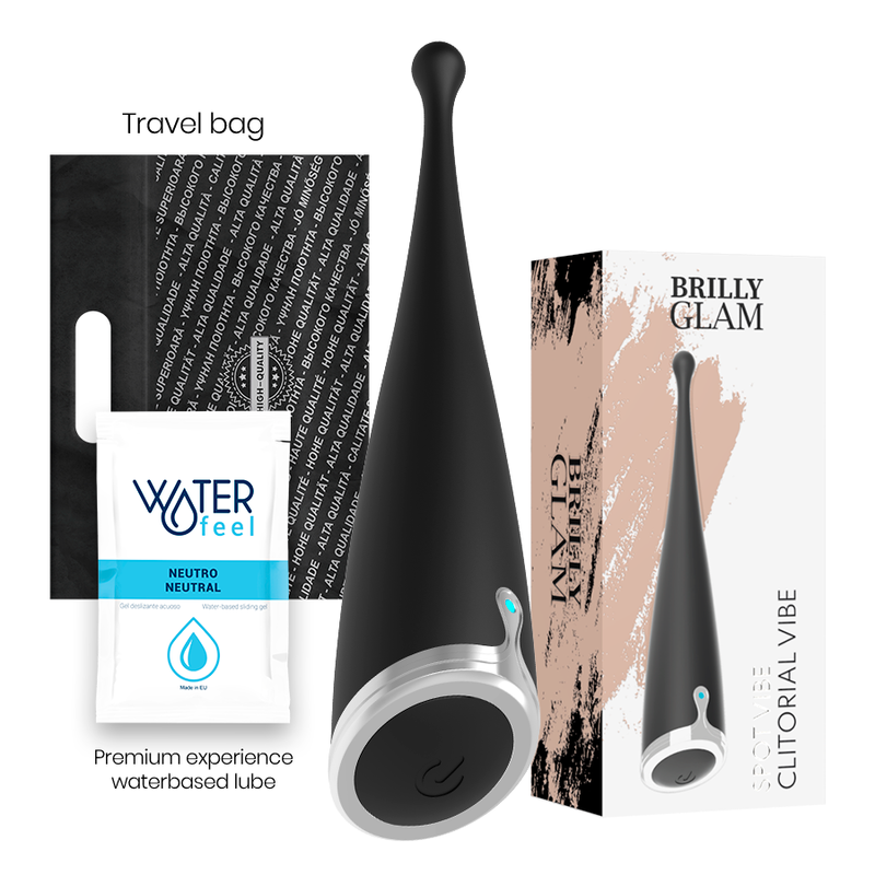 Brilly Glam Spot Vibe – Clitoris Vibrator i Svart