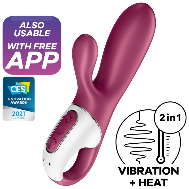 Satisfyer Hot Bunny – Värmad G-punkt Vibrator