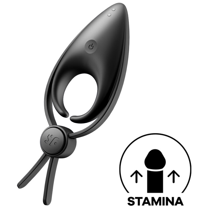Satisfyer Sniper – Vibrerande Penisring Svart