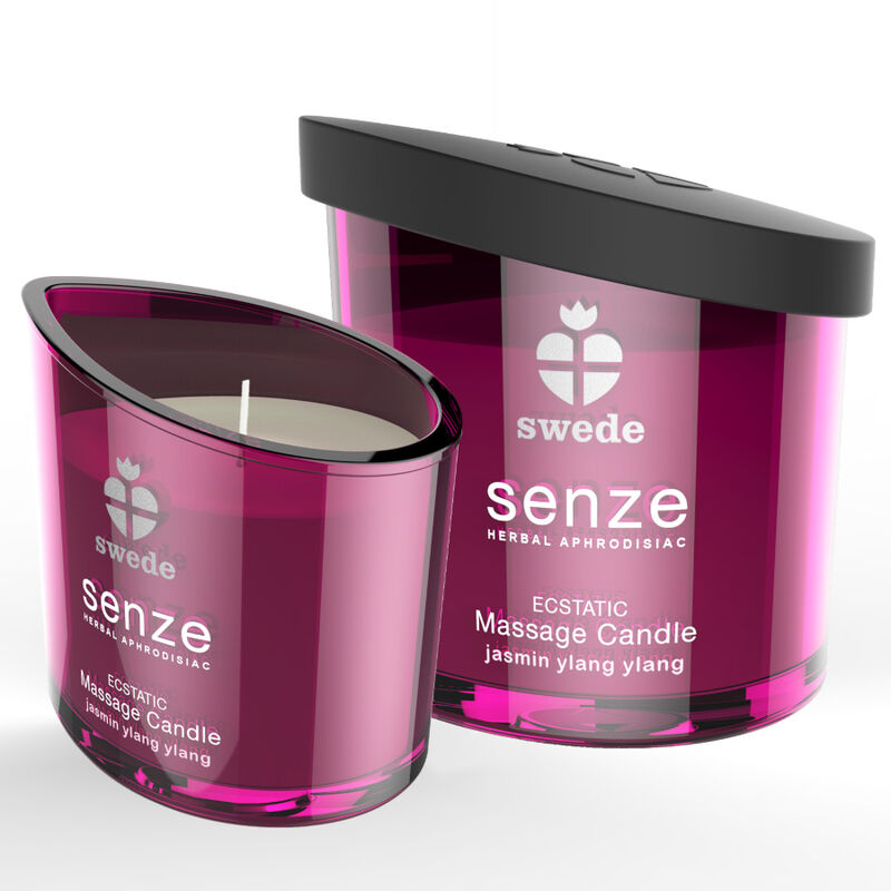 SENZE Erotisk Massageljus – Jasmin & Ylang Ylang