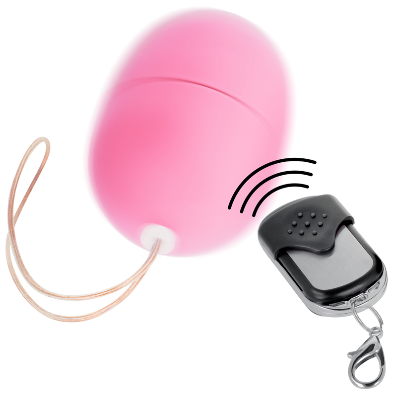 Fjärrstyrd vibrerande ägg S rosa