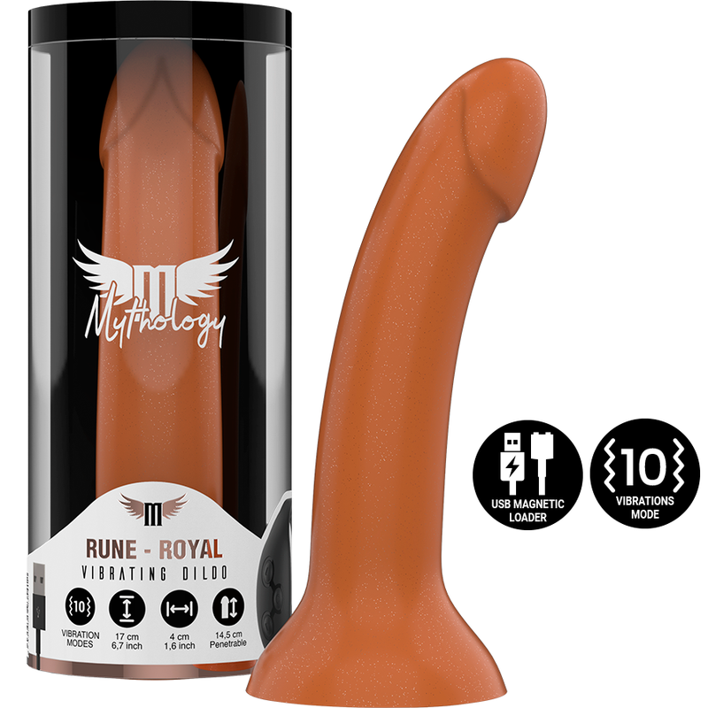 Mythology Rune Royal Dildo M – Vibrerande med WatchMe-teknik
