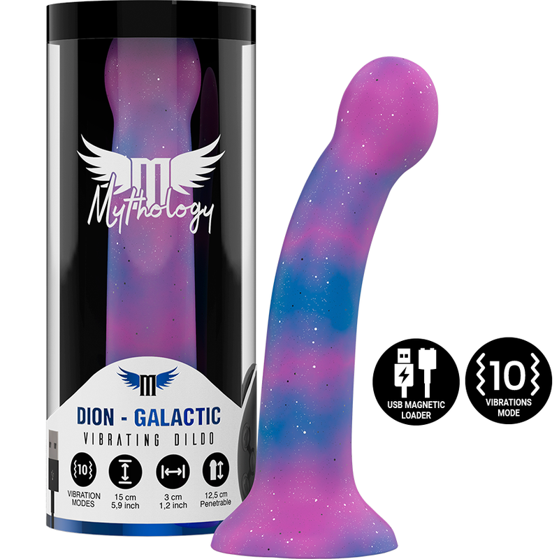 Mythology Dion Galactic Dildo S – Vibrerande Dildo med Watchme Teknologi