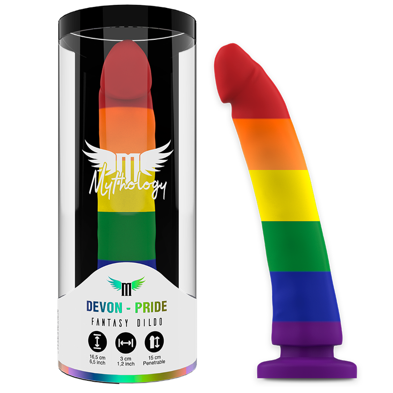 Mythology Devon Pride Dildo M – Fantasy Dildo