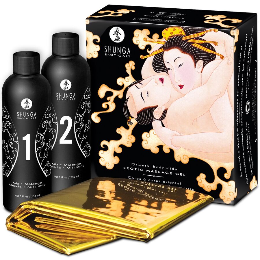 Shunga Oriental Melon Mango – Erotisk Massagegel