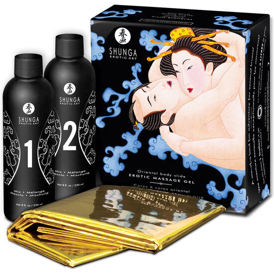 Shunga – Orientalisk Body-to-Body Massagegel med Exotiska Frukter