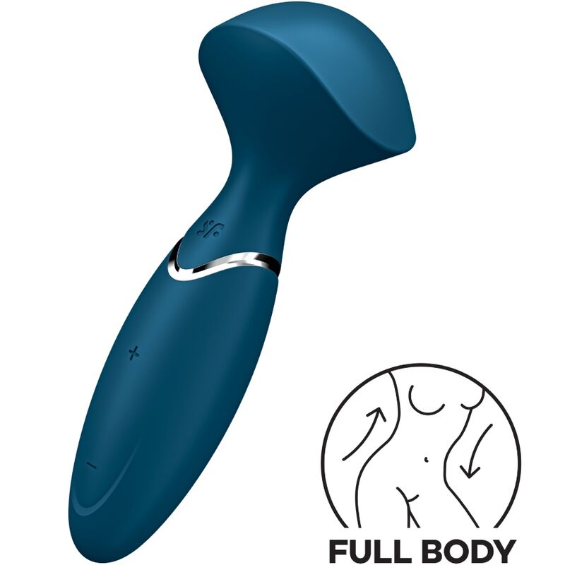 Satisfyer Mini Wander – Blå Vibrerande Massager