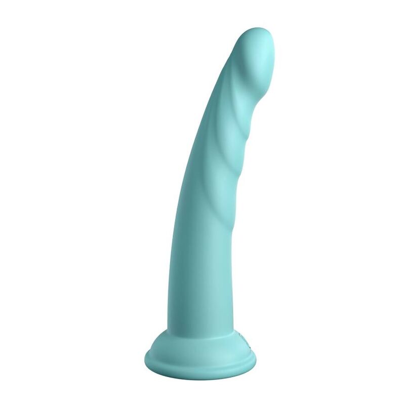 Dillio Slim Seven – Grön Dildo 17,78 cm