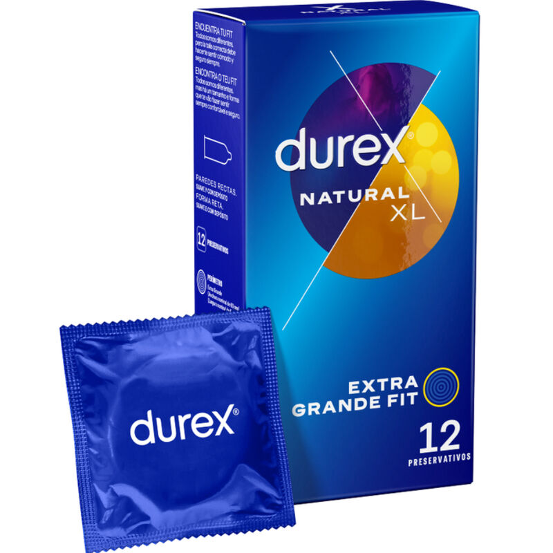 Durex Natural XL Kondomer 12-pack