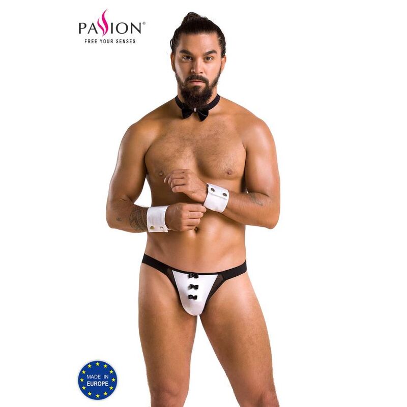 Passion 036 Slip Alfrojo Svart L/XL