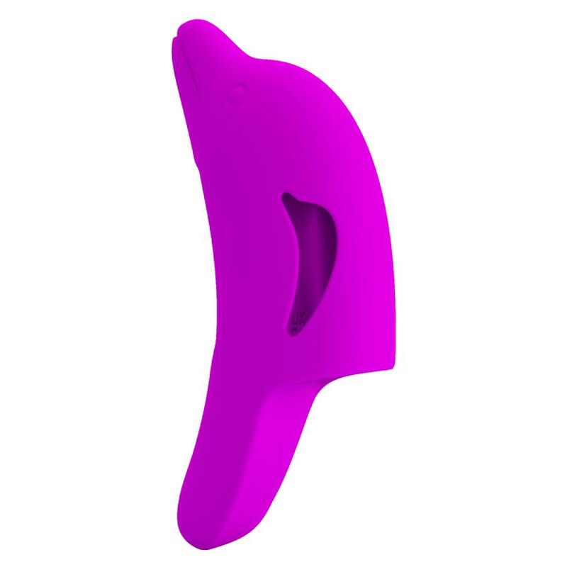 Pretty Love Delphini – Vibrerande Fingervibratorr i Lila Silikon