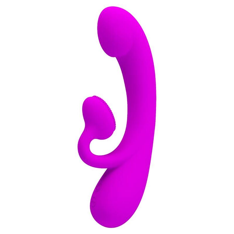 Pretty Love Sincere – Klitoral vibrator och suger i silikon, lila