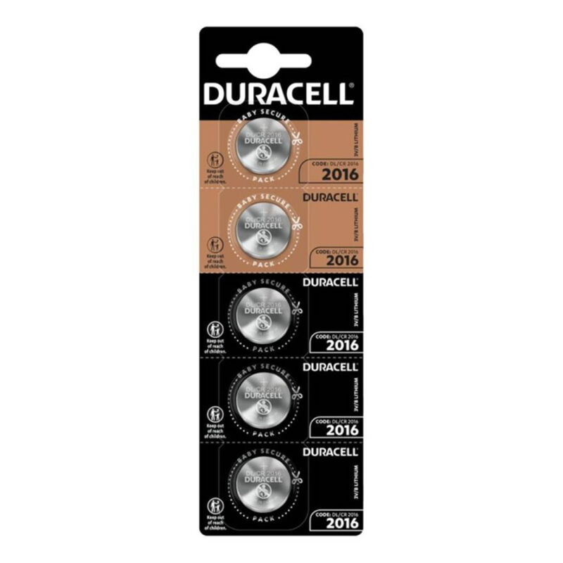 Duracell CR2016 litiumknappbatteri 3V