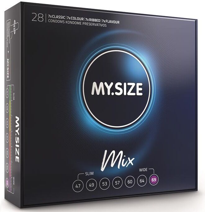 MY SIZE Mix Kondomer 69 mm 28-pack