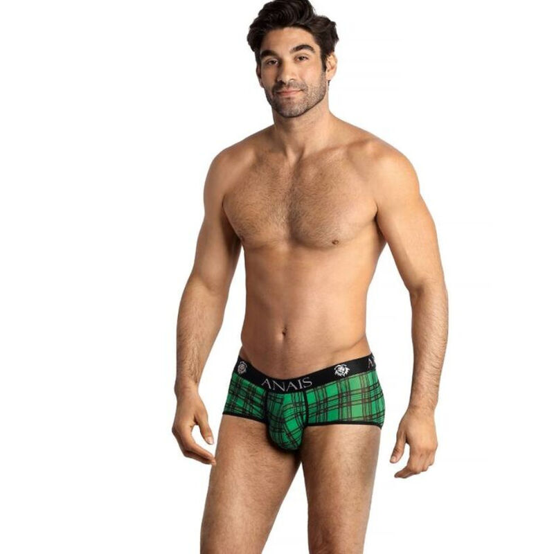 ANAIS Magic Brief XL – Herrbriefs med rutig mönster