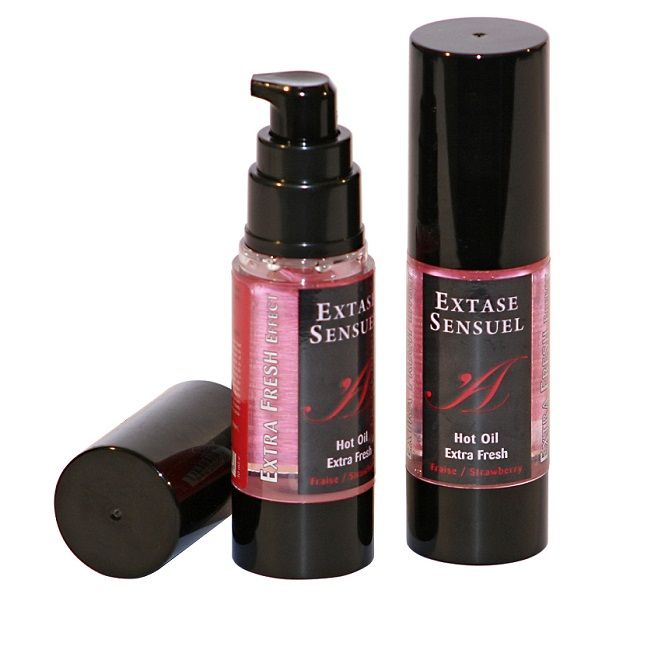 Extase Sensual – Massageolja med jordgubbsarom 30 ml