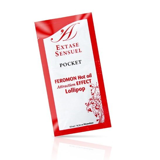 Extase Sensual - Massageolja med värmepåverkan och feromoner 10 ml