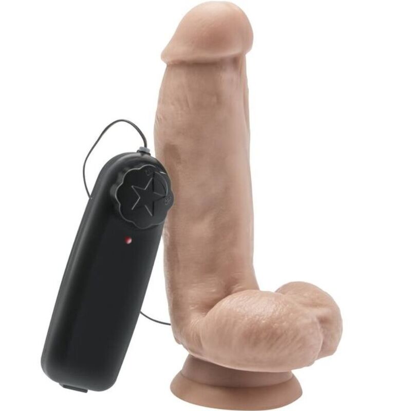 Get Real – Dildo 12 cm med vibration och realistisk design