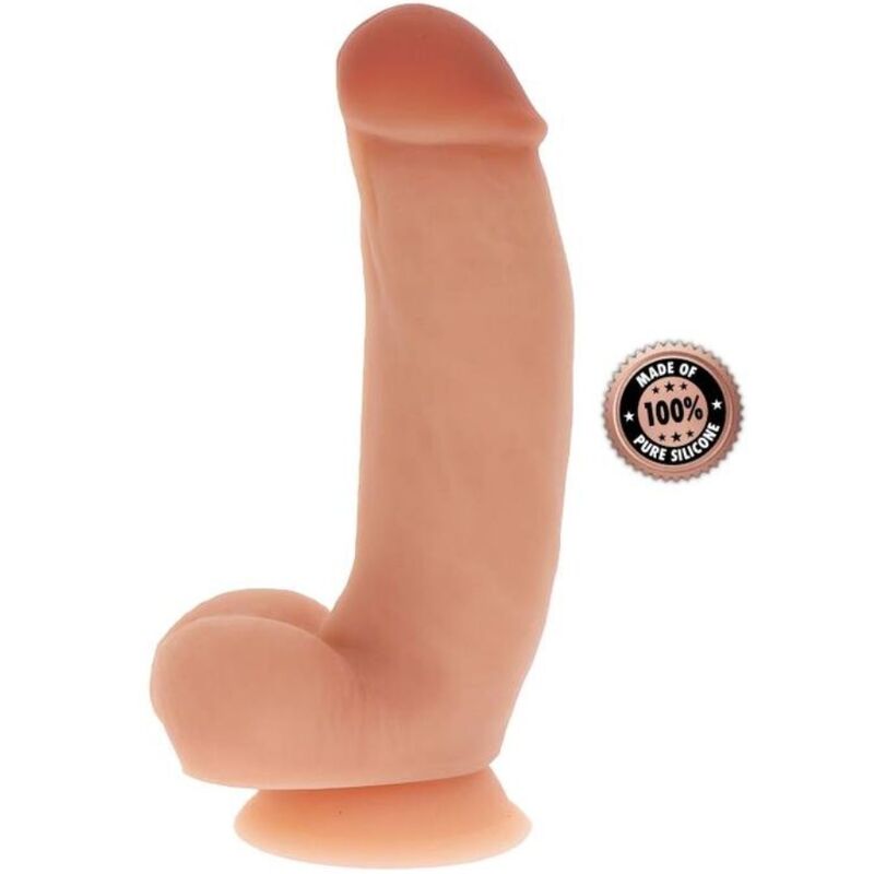 Get Real – Realistisk Dildo 18 cm med Kulor