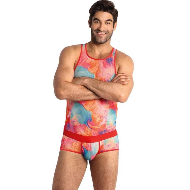 Falcon Top S – Herrbriefs med bananmönster