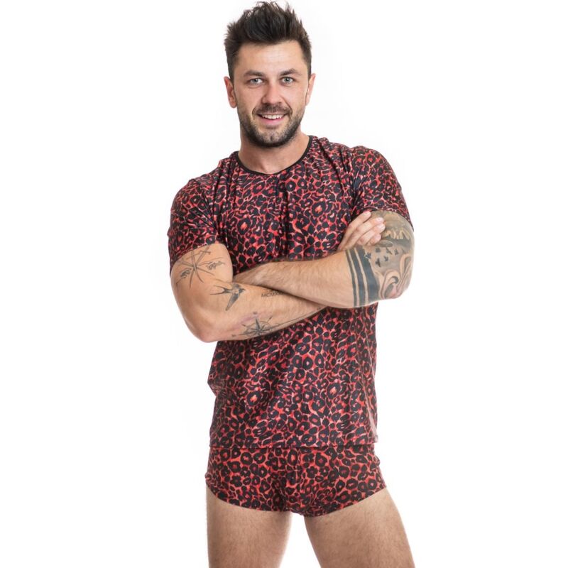 ANAIS MEN Tribal T-shirt Storlek M