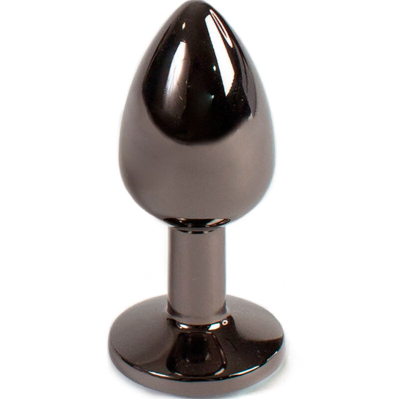 Gunmetal Analplugg Liten – 7 cm