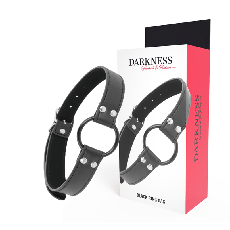 Darkness - Munkavle med Ring 3,6 cm