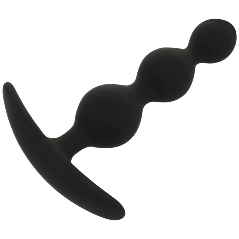 Black & Silver Rupert Analkula – 10 cm