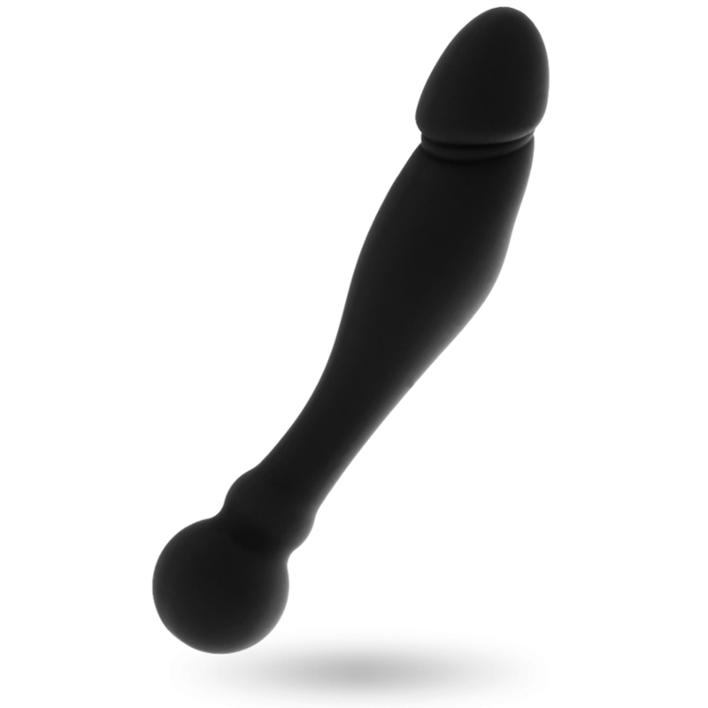 Karl G-punkt Stimulator - Svart & Silver Dildo 18 cm