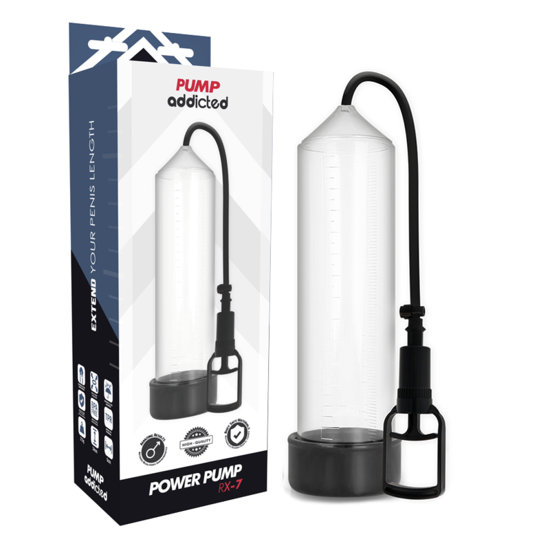 Penispump Pump Addicted RX7 Transparent